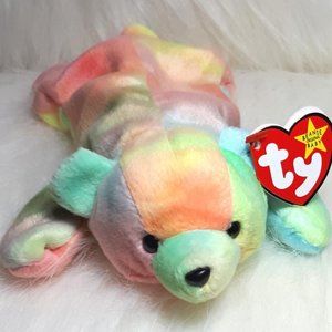 "Ty Beanie Baby" Sammy the bear. rare 1998. NWT